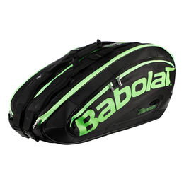 Tenisové Tašky Babolat Racket Holder X12 Team schwarz grün (Special Edition)